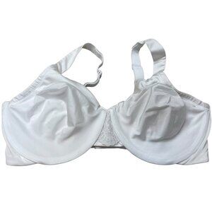 Olga Underwire Bra 38DD White Lightly Lined Style #35128